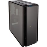 Corsair Obsidian 1000D big tower behuizing Zwart | 4x USB-A | 2x USB-C | Window