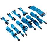 Corsair Premium Individually Sleeved PSU Pro Kit Type 4 Gen 4 kabel Blauw, 20-delig