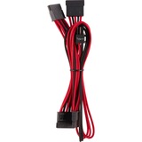 Corsair Premium Individually Sleeved PSU Pro Kit Type 4 Gen 4 kabel Rood/zwart, 20-delig