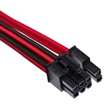 Corsair Premium Individually Sleeved PSU Pro Kit Type 4 Gen 4 kabel Rood/zwart, 20-delig