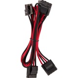 Corsair Premium Individually Sleeved PSU Pro Kit Type 4 Gen 4 kabel Rood/zwart, 20-delig