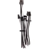 Corsair Premium Individually Sleeved PSU Pro Kit Type 4 Gen 4 kabel Wit/zwart, 20-delig