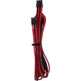 Corsair Premium Individually Sleeved PSU Starter Kit Type 4 Gen 4 kabel Rood/zwart, 8-delig