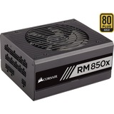 Corsair RM850x (2018), 850 Watt voeding Zwart, 6x PCIe, Full Kabel-management