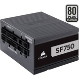 Corsair SF750 Platinum, 750W voeding  Zwart, 4x PCIe, Full Kabel-Management