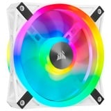 Corsair iCUE QL120 RGB case fan Wit, 3 stuks, 4-pins PWM fan-connector