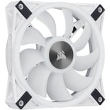 Corsair iCUE QL120 RGB case fan Wit, 3 stuks, 4-pins PWM fan-connector