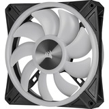 Corsair iCUE QL140 RGB case fan Zwart, 2 stuks, 4-pins PWM fan-connector