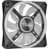 Corsair iCUE QL140 RGB case fan Zwart, 2 stuks, 4-pins PWM fan-connector