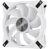 Corsair iCUE QL140 RGB case fan Wit, 2 stuks, 4-pins PWM fan-connector