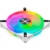 Corsair iCUE QL140 RGB case fan Wit, 2 stuks, 4-pins PWM fan-connector