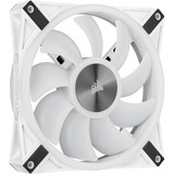 Corsair iCUE QL140 RGB case fan Wit, 2 stuks, 4-pins PWM fan-connector