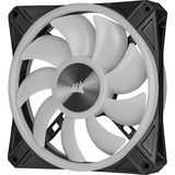 Corsair iCUE QL140 RGB case fans Zwart, 2 stuks, 140 x 140 x 25 mm, PWM