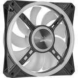 Corsair iCUE QL140 RGB case fans Zwart, 2 stuks, 140 x 140 x 25 mm, PWM