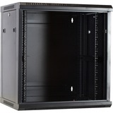 DSI 12U wandkast met glazen deur - DS6412 server rack Zwart, 600 x 450 x 635mm