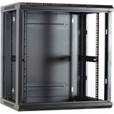 DSI 12U wandkast met glazen deur - DS6412 server rack Zwart, 600 x 450 x 635mm