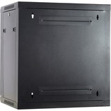 DSI 12U wandkast met glazen deur - DS6412 server rack Zwart, 600 x 450 x 635mm