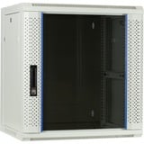 DSI 12U witte wandkast met glazen deur - DS6412W server rack Wit, 600 x 450 x 635mm