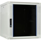 DSI 12U witte wandkast met glazen deur - DS6612W server rack Wit, 600 x 600 x 635mm