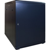 DSI 15U mini serverkast met glazen deur - DS6815 server rack Zwart, 600 x 800 x 770mm