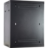 DSI 15U wandkast met glazen deur - DS6615 server rack Zwart, 600 x 600 x 770mm