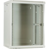 DSI 15U witte wandkast met glazen deur - DS6415W server rack Wit, 600 x 450 x 770mm