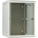 DSI 15U witte wandkast met glazen deur - DS6615W server rack Wit, 600 x 600 x 770mm