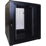 DSI 18U serverkast met geperforeerde deur - DS8818PP server rack Zwart, 800 x 800 x 1000mm