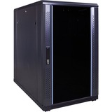 DSI 18U serverkast met glazen deur - DS6018 server rack Zwart, 600 x 1000 x 1000mm