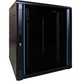 DSI 18U serverkast met glazen deur - DS8818 server rack Zwart, 800 x 800 x 1000mm
