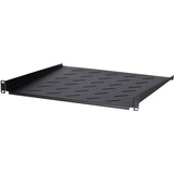 DSI 1U Legbord voor 600 mm diepe wandkasten - DS-FH1U450 inlegrooster Zwart, 485 x 450 x 44 mm