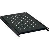 DSI 1U Uitschuifbaar legbord voor 1000 mm diepe serverkasten - DS-UH100 inlegrooster Zwart, 482 x 730 x 44 mm