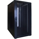 DSI 22U serverkast met geperforeerde deur - DS6822PP server rack Zwart, 600 x 800 x 1200mm