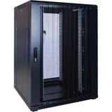 DSI 22U serverkast met geperforeerde deur - DS8822PP server rack Zwart, 800 x 800 x 1200mm