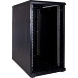 DSI 22U serverkast met glazen deur - DS6022 server rack Zwart, 600 x 1000 x 1200mm