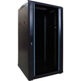 DSI 22U serverkast met glazen deur - DS6622 server rack Zwart, 600 x 600 x 1200mm