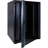 DSI 22U serverkast met glazen deur - DS8822 server rack Zwart, 800 x 1000 x 1200mm