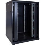 DSI 22U serverkast met glazen deur - DS8822 server rack Zwart, 800 x 1000 x 1200mm