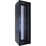 DSI 42U serverkast met geperforeerde deur - DS6642PP server rack Zwart, 600 x 600 x 2000mm