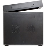 DSI 6U wandkast (kantelbaar) met glazen deur - DS6606-DOUBLE server rack Zwart, 600 x 600 x 368mm