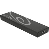 DeLOCK External Enclosure M.2 SSD externe behuizing Zwart, 42597, USB Type-C