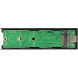 DeLOCK Externe behuizing M.2 SATA SSD Zwart, 42597, USB Type-C