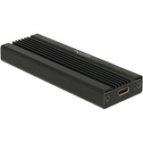 DeLOCK Externe behuizing voor M.2 NVMe PCIe SSD Zwart, 42600, USB Type-C