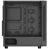 DeepCool MATREXX 55 Mesh ADD-RGB 4F Tower-behuizing Zwart | USB-A 2.0 | USB-A 3.2 (5 Gbit/s) | 2x Audio | Window-kit