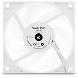 EKWB EK-Vardar EVO 120ER D-RGB - White case fan Wit, 4-pins PWM fan-connector