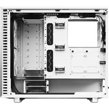 Fractal Design Define 7 Clear Tempered Glass Tower-behuizing Wit | 2x USB-A 2.0 | 2x USB-A 3.2 (5 Gbit/s) | USB-C 3.2 (10 Gbit/s) | 2x Audio | Window-kit