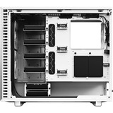 Fractal Design Define 7 Clear Tempered Glass Tower-behuizing Wit | 2x USB-A 2.0 | 2x USB-A 3.2 (5 Gbit/s) | USB-C 3.2 (10 Gbit/s) | 2x Audio | Window-kit