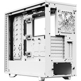 Fractal Design Define 7 Clear Tempered Glass Tower-behuizing Wit | 2x USB-A 2.0 | 2x USB-A 3.2 (5 Gbit/s) | USB-C 3.2 (10 Gbit/s) | 2x Audio | Window-kit