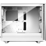Fractal Design Define 7 Clear Tempered Glass Tower-behuizing Wit | 2x USB-A 2.0 | 2x USB-A 3.2 (5 Gbit/s) | USB-C 3.2 (10 Gbit/s) | 2x Audio | Window-kit