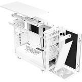 Fractal Design Define 7 Clear Tempered Glass Tower-behuizing Wit | 2x USB-A 2.0 | 2x USB-A 3.2 (5 Gbit/s) | USB-C 3.2 (10 Gbit/s) | 2x Audio | Window-kit